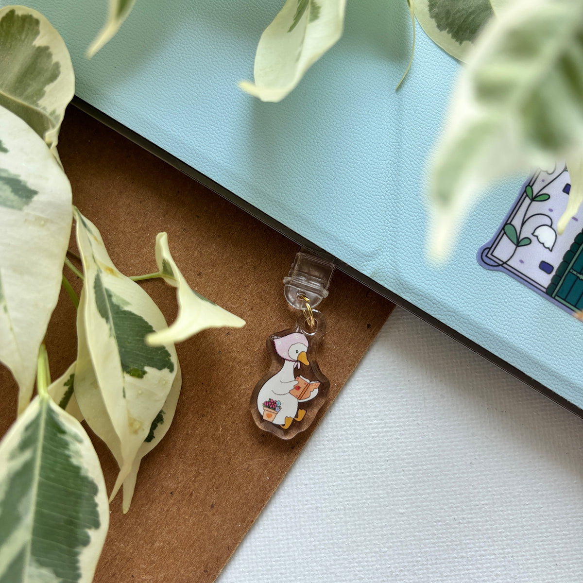 Cute Goose USB-C Dust Charm