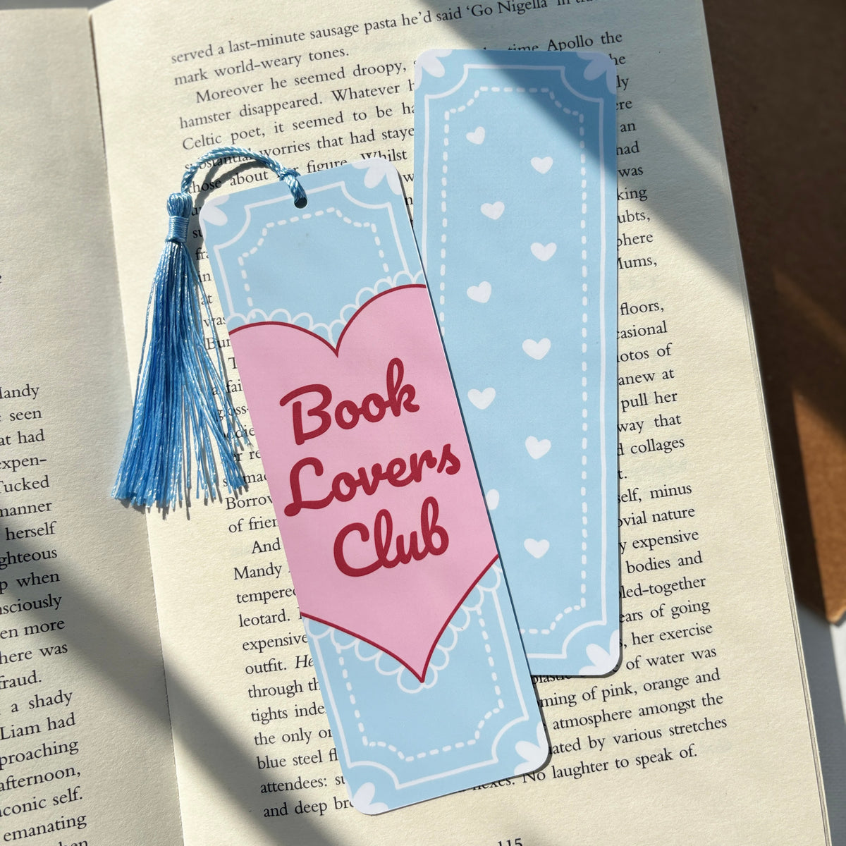 Book Lovers Club Bookmark