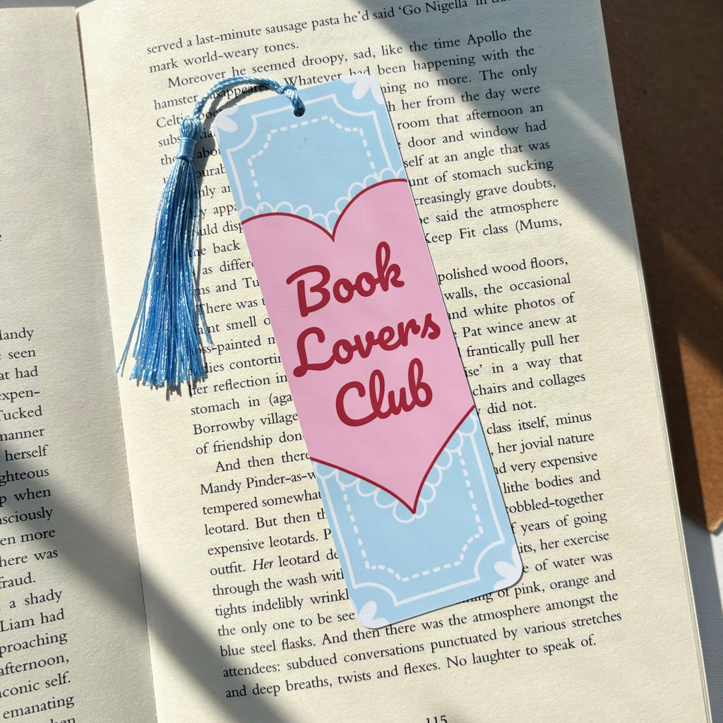 Book Lovers Club Bookmark