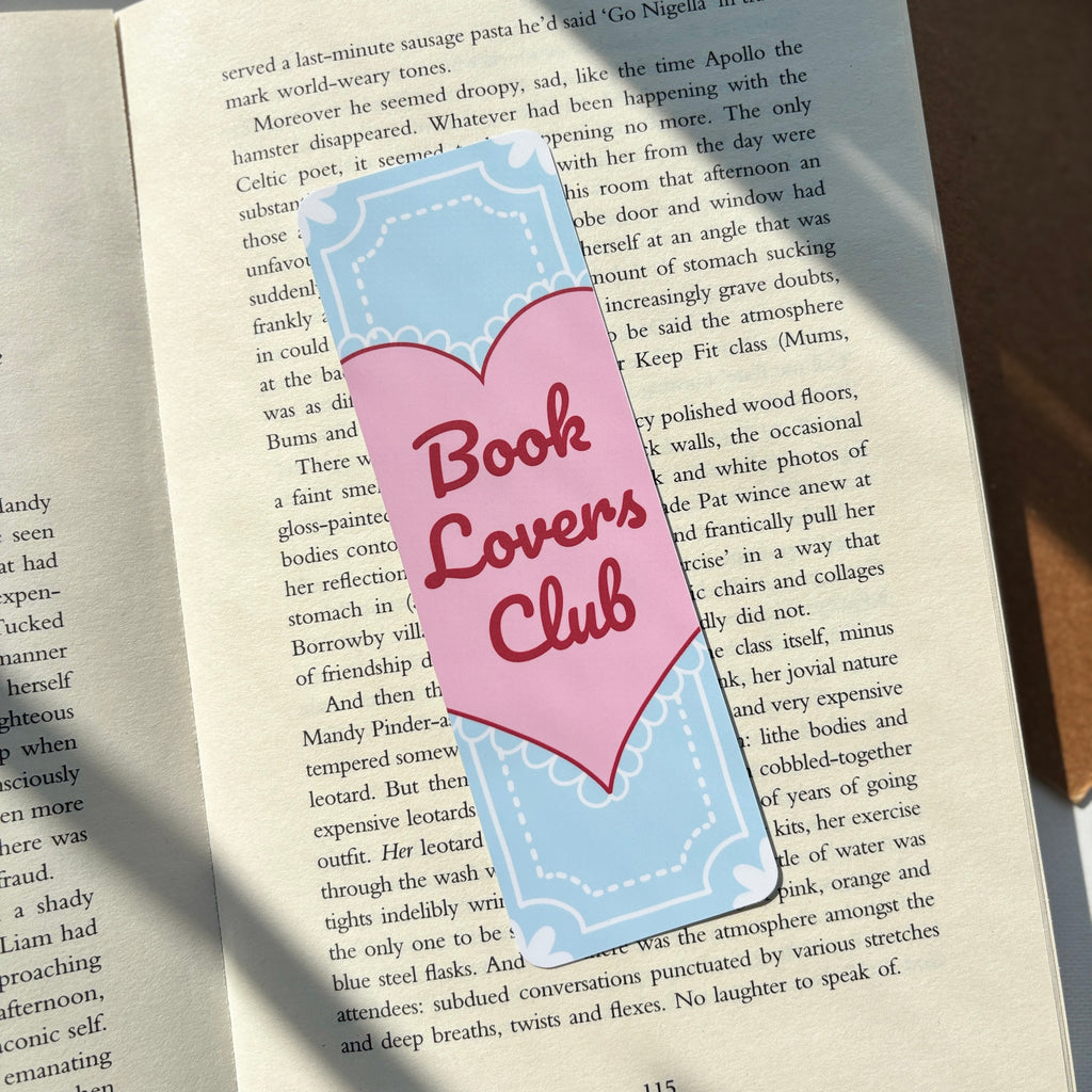 Book Lovers Club Bookmark