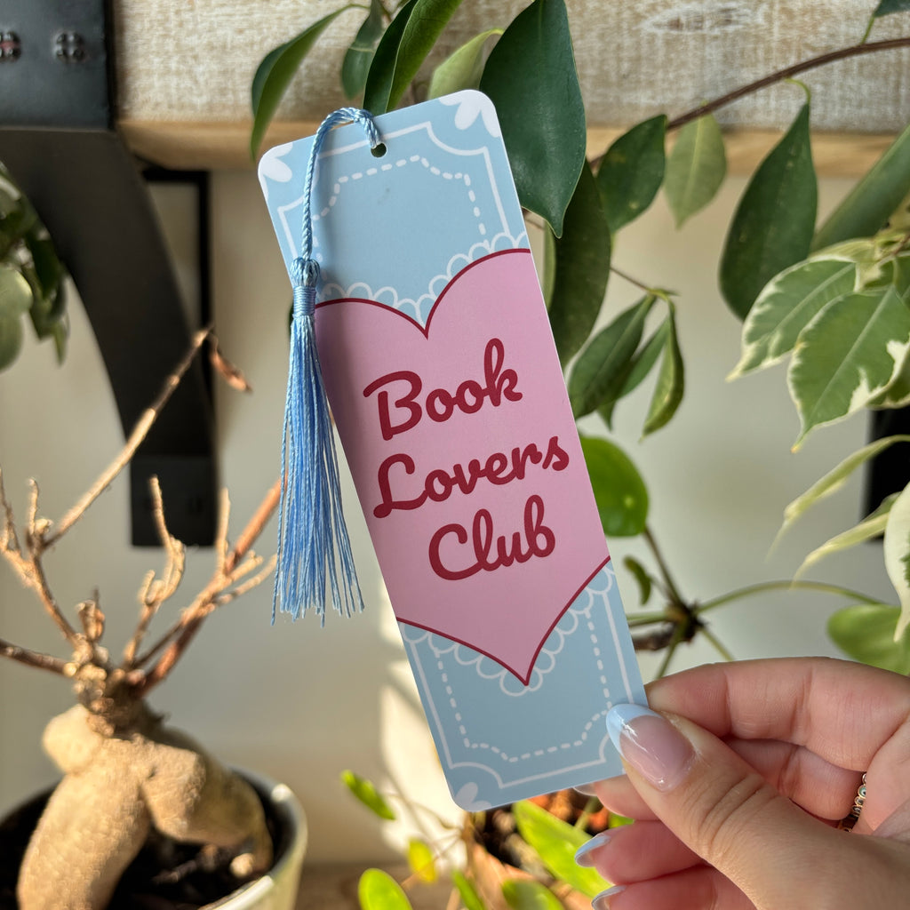 Book Lovers Club Bookmark