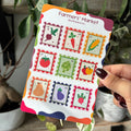 Farmers' Market Stamps Sticker Sheet