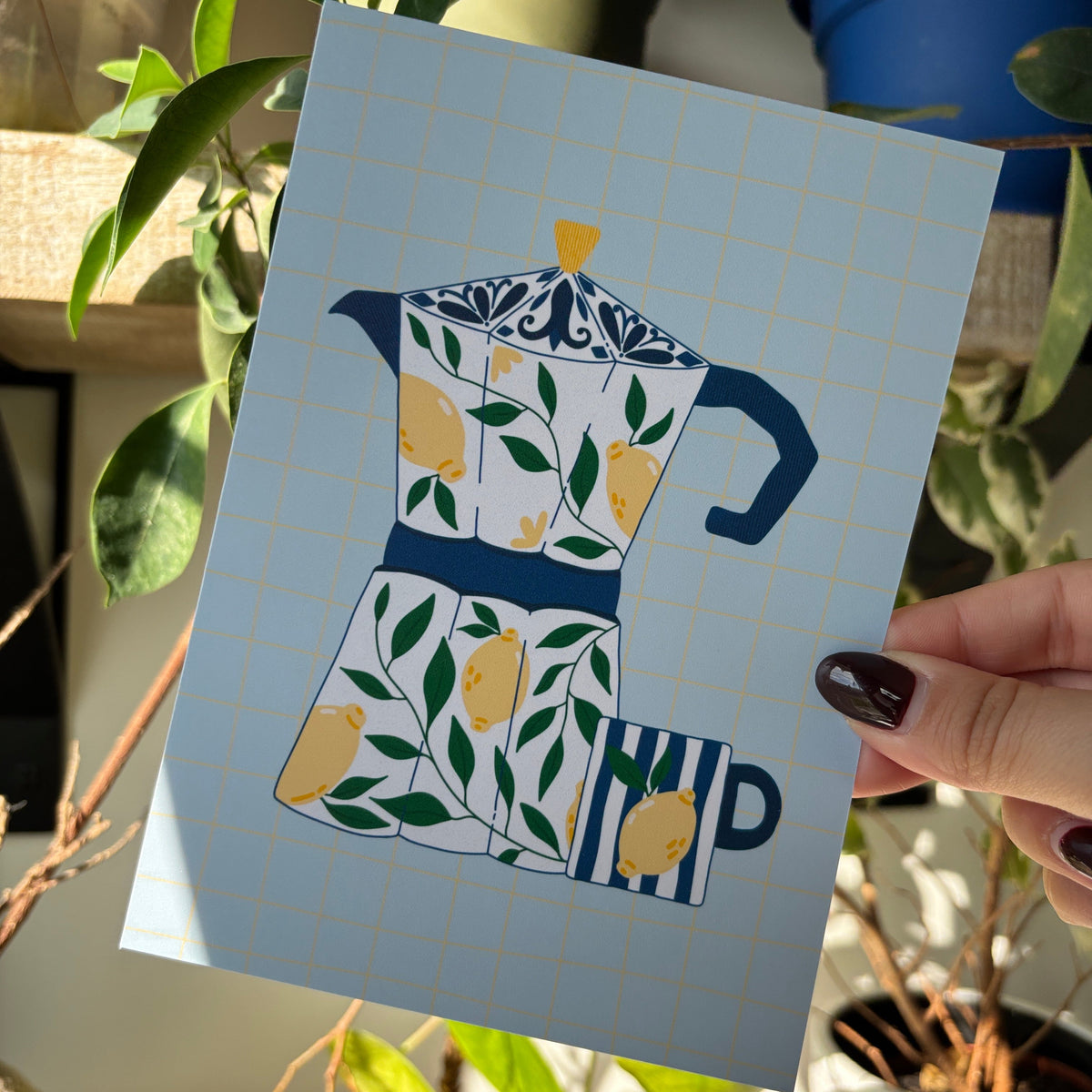 Lemon Espresso Print
