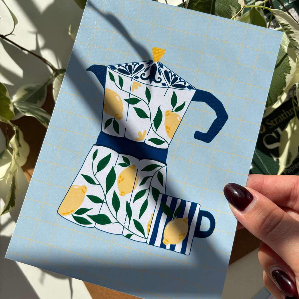 Lemon Espresso Print