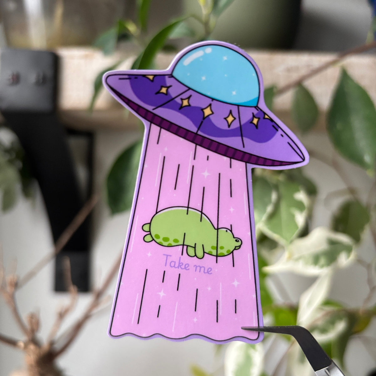 Take Me Froggy Sticker