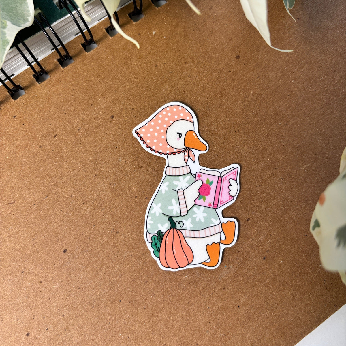 Fall Goosey Sticker
