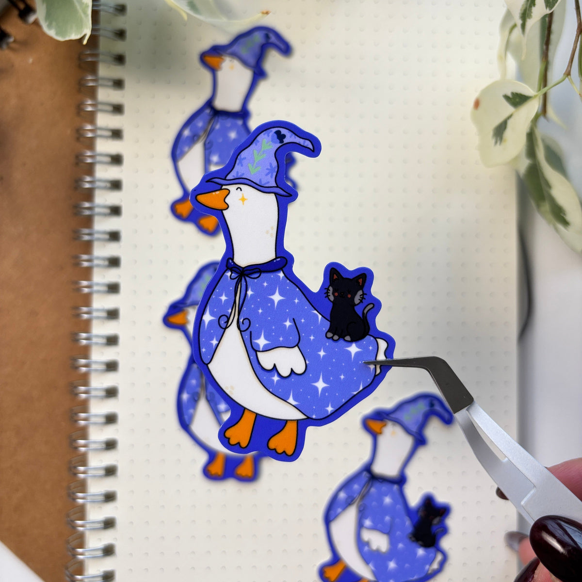Witchy Goose Sticker