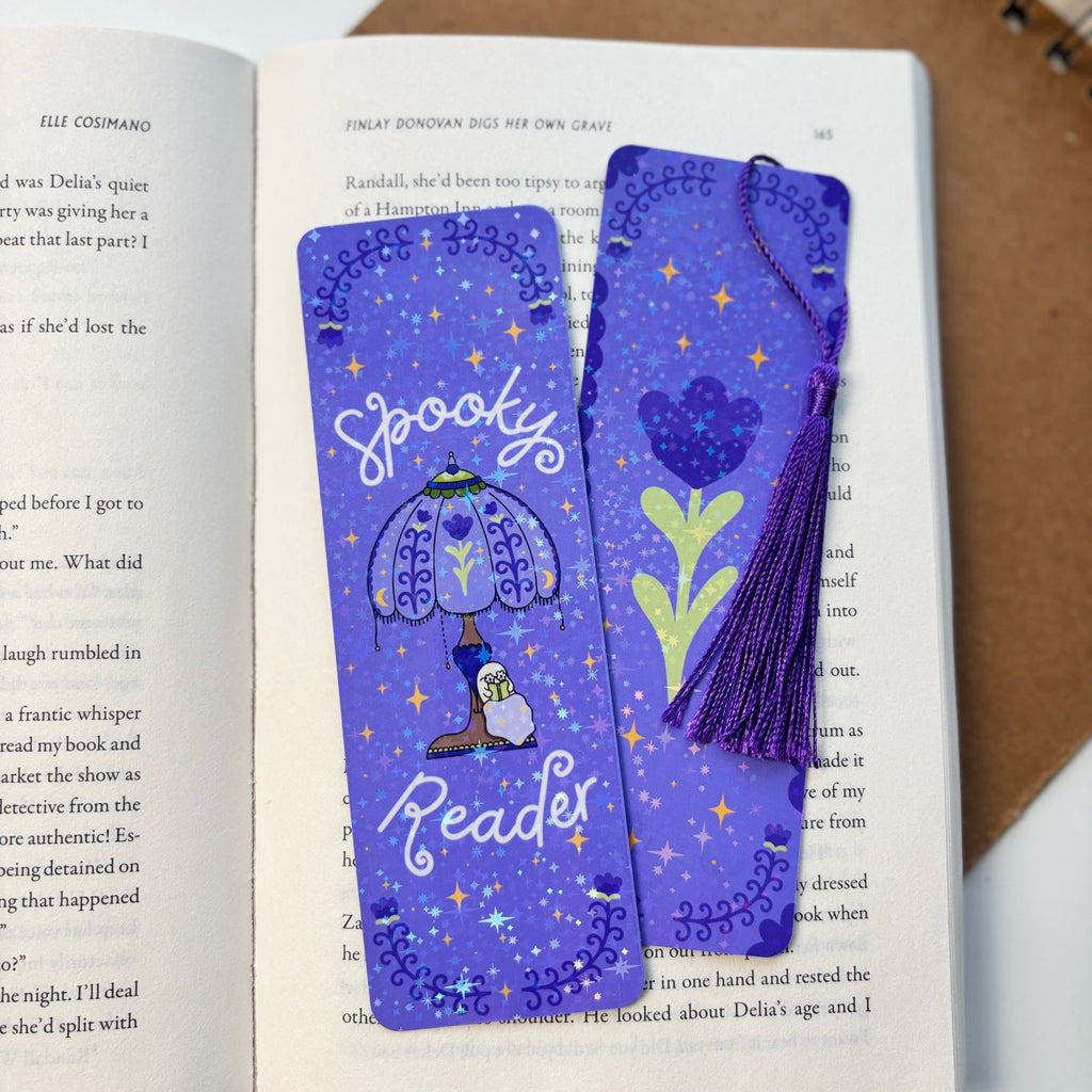 Spooky Reader Bookmark