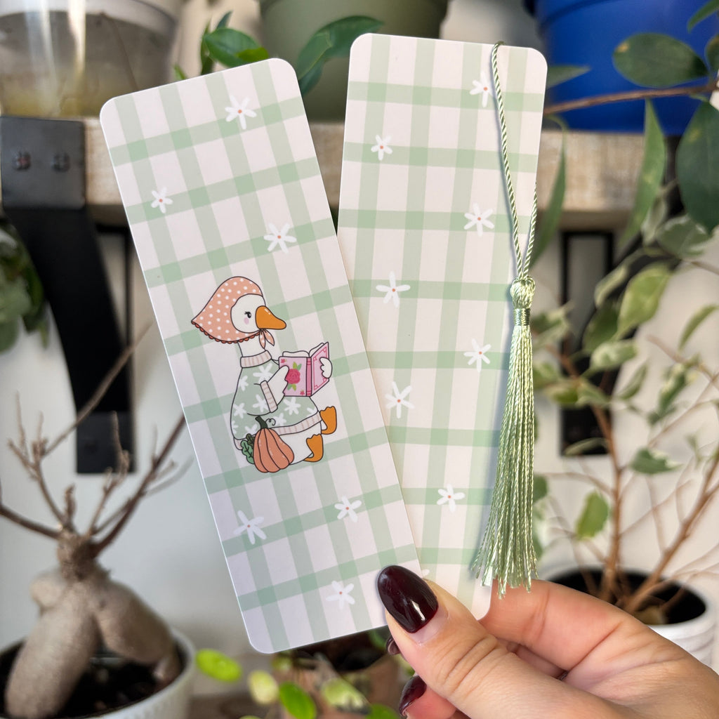 Fall Goosey Bookmark
