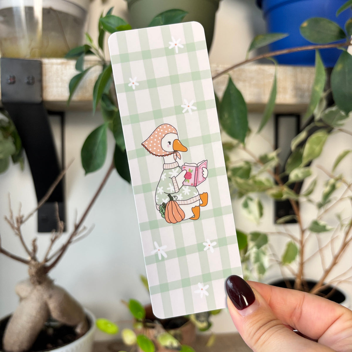 Fall Goosey Bookmark