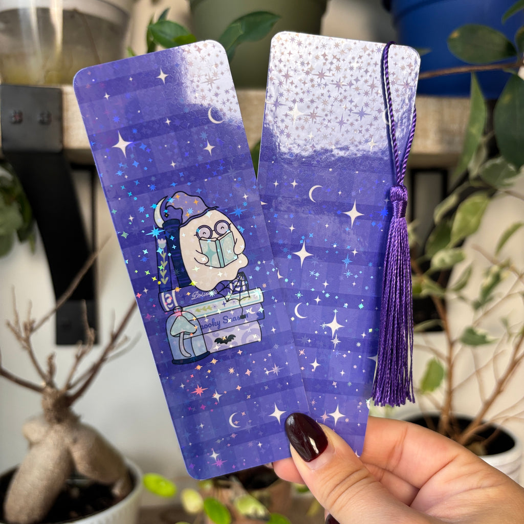 Ghosty Reading Bookmark