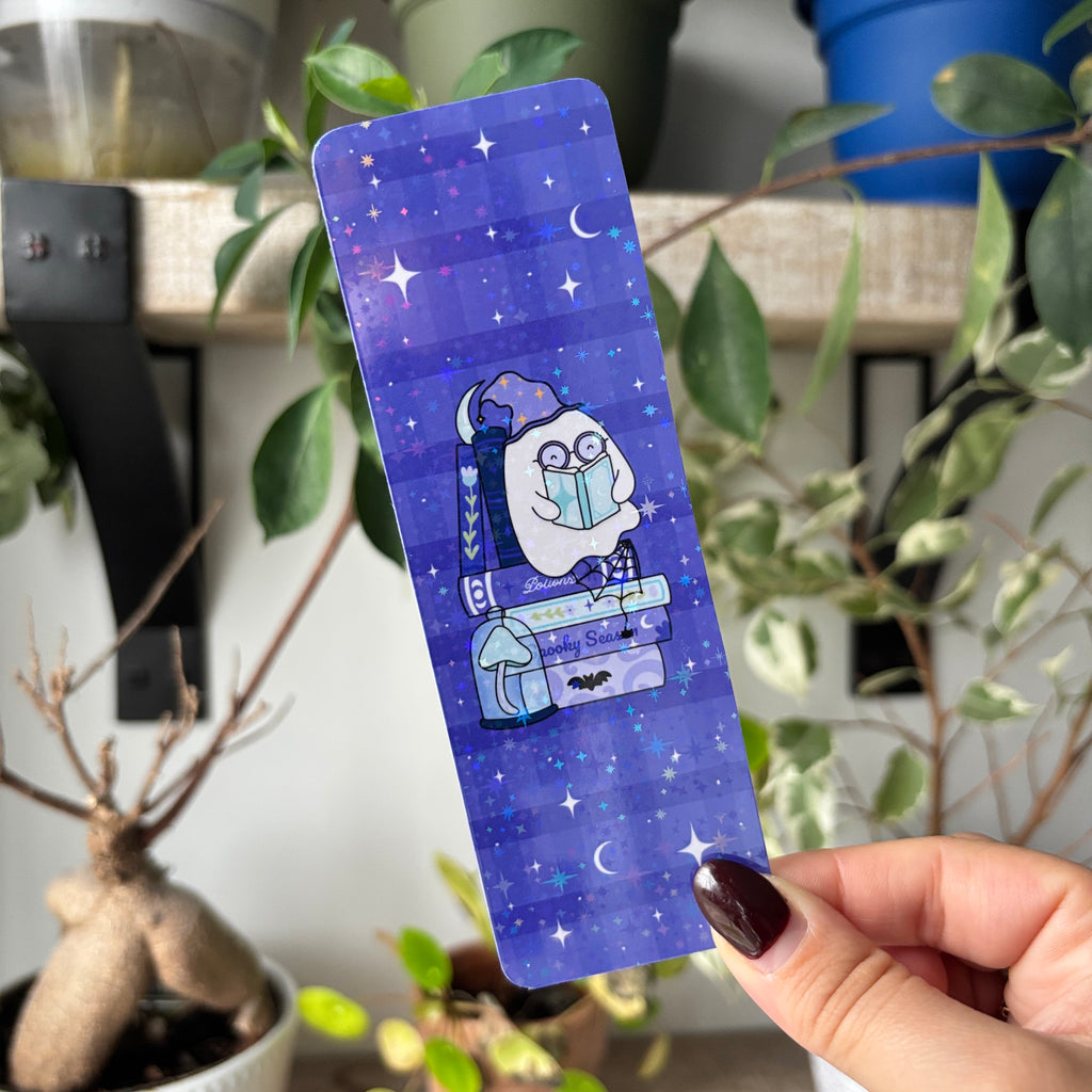 Ghosty Reading Bookmark