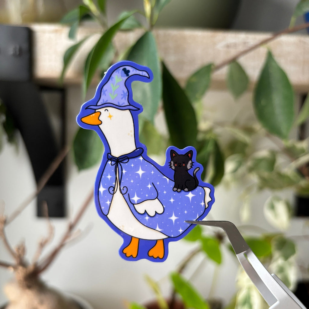 Witchy Goose Sticker