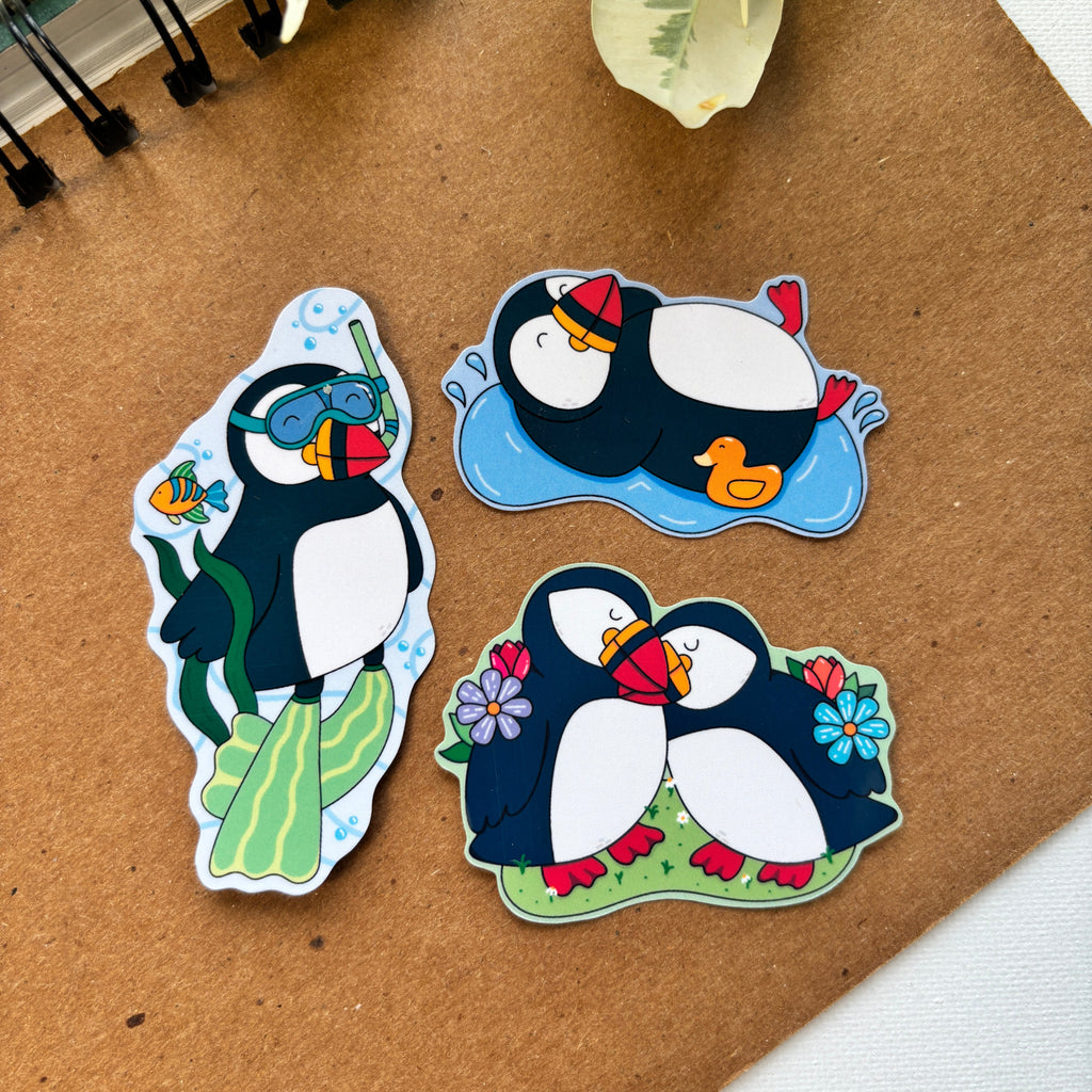 Puffin Sticker Pack