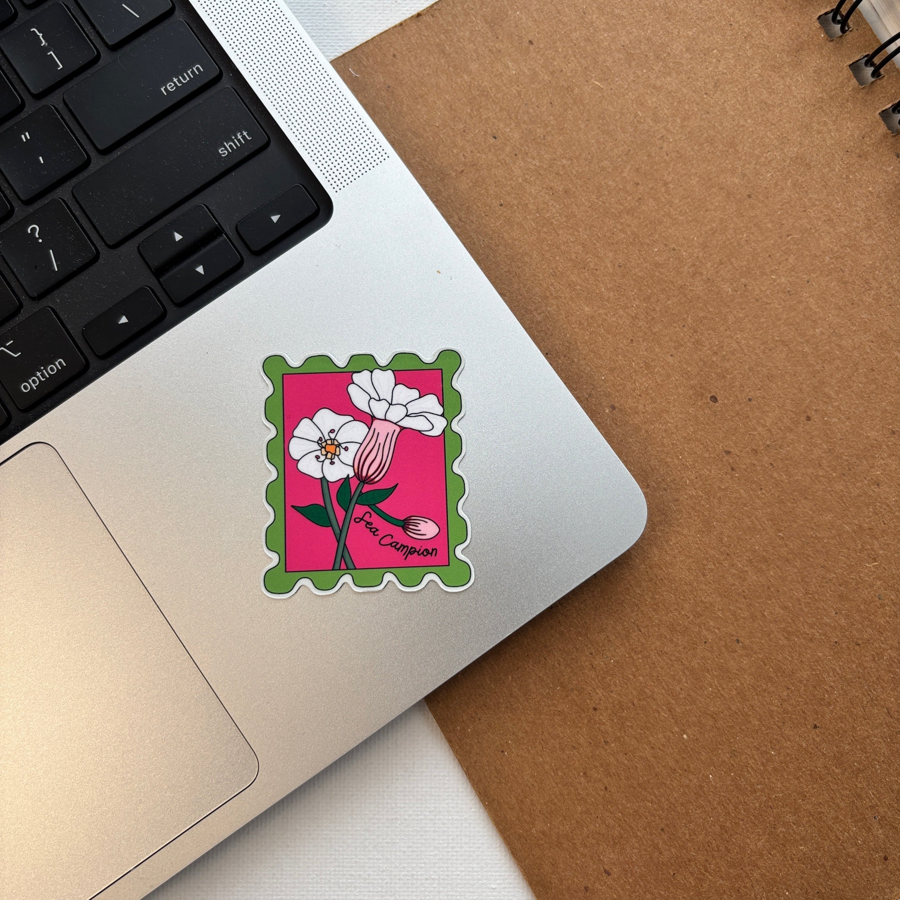 Coastal Flower Stamps Sticker Pack