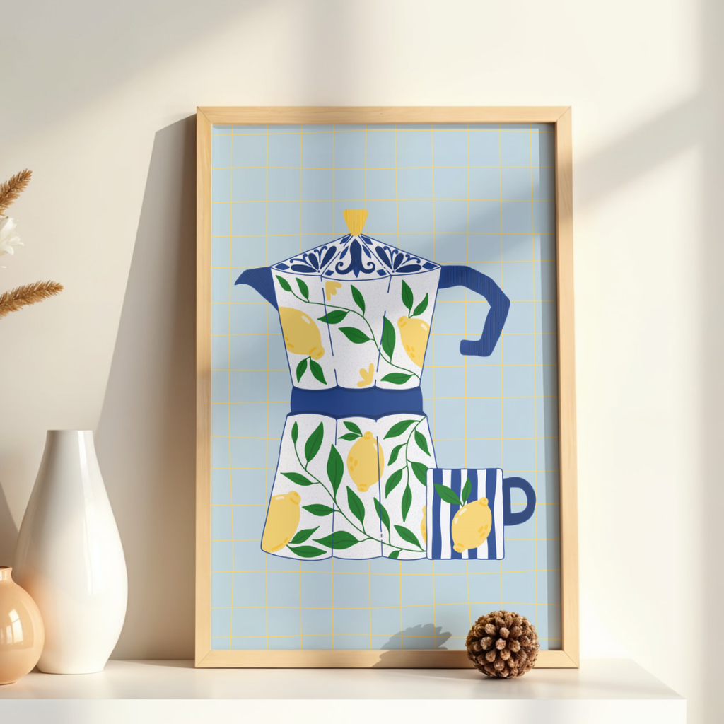 Lemon Espresso Print