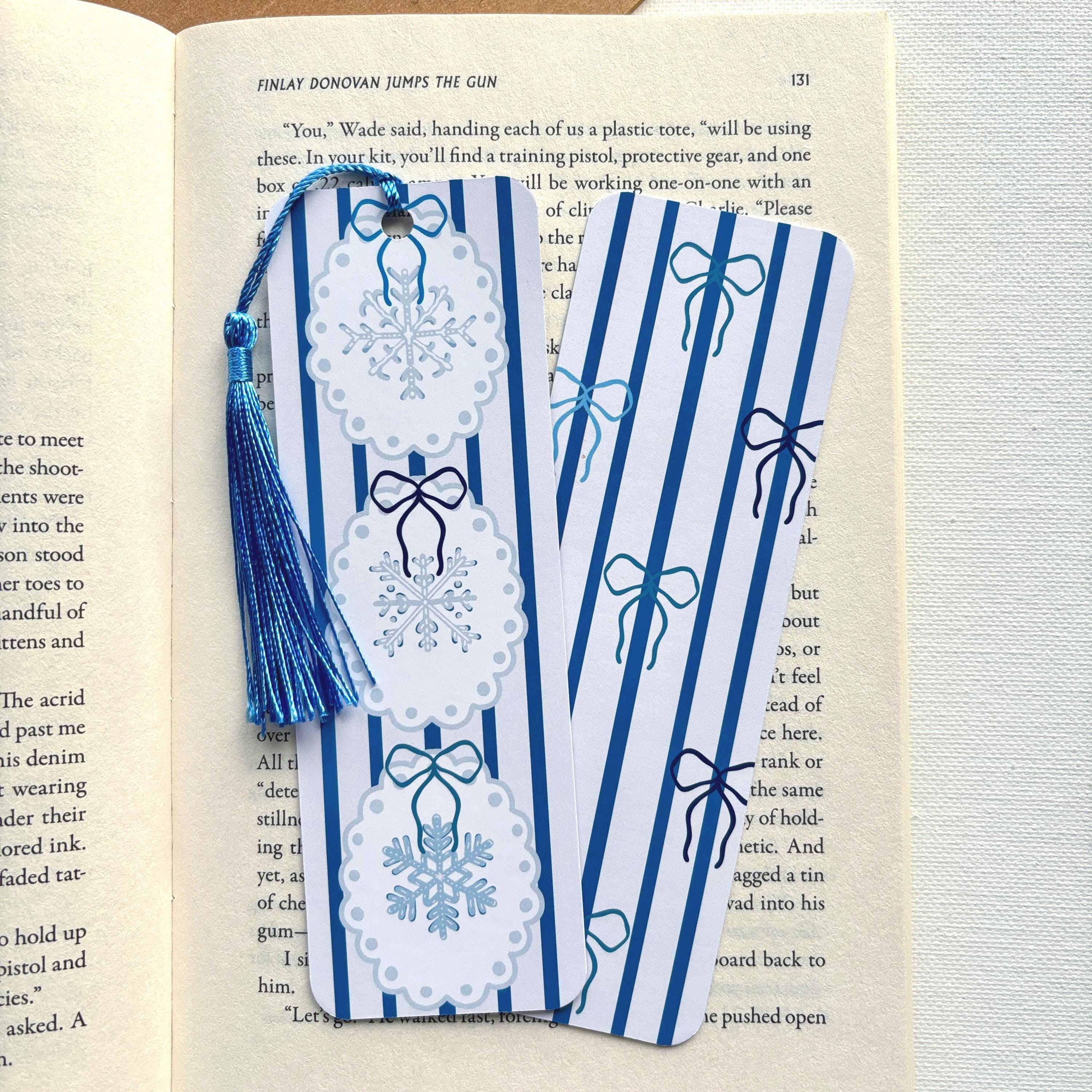 Snowflake Winter Bookmark