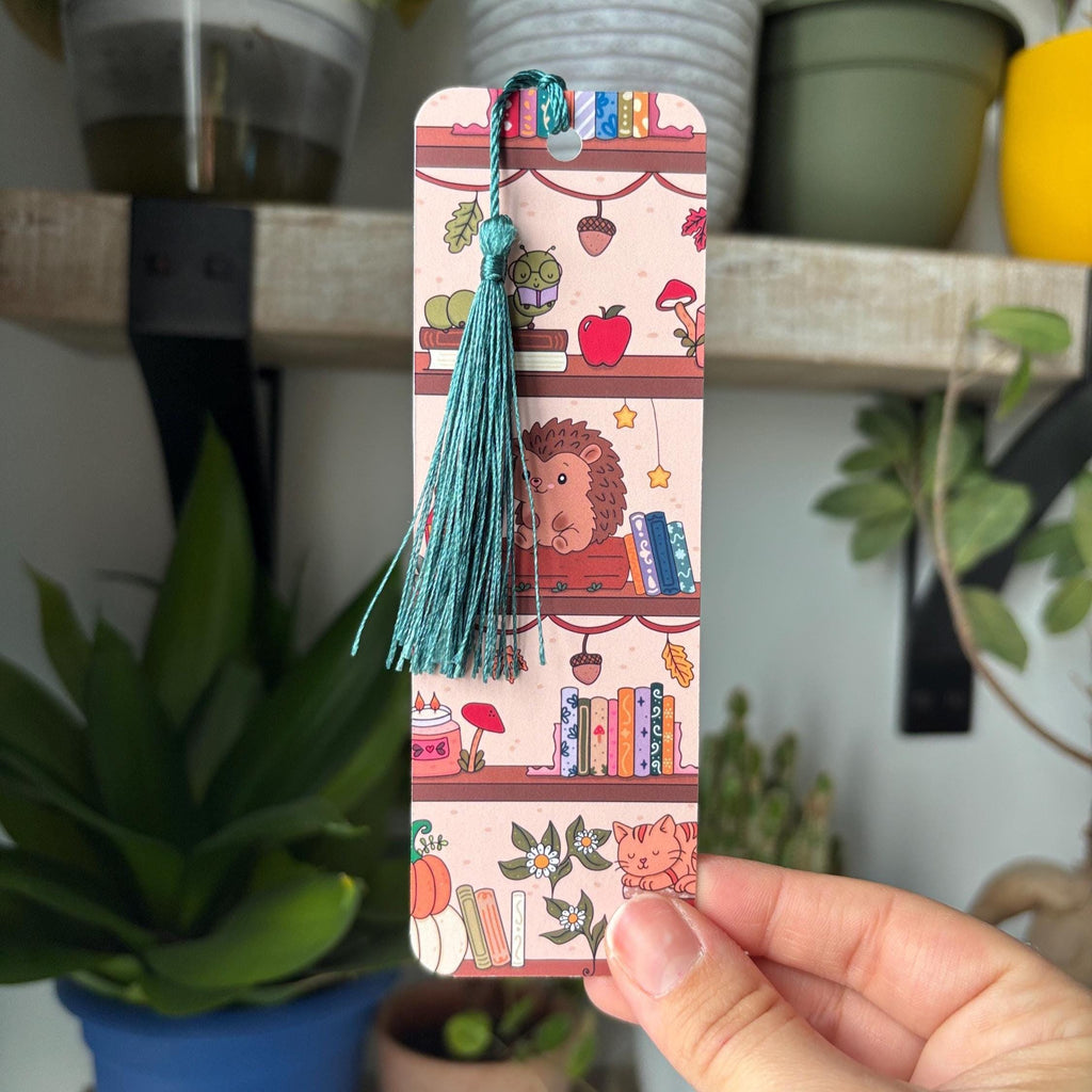 Cozy Library Bookmark