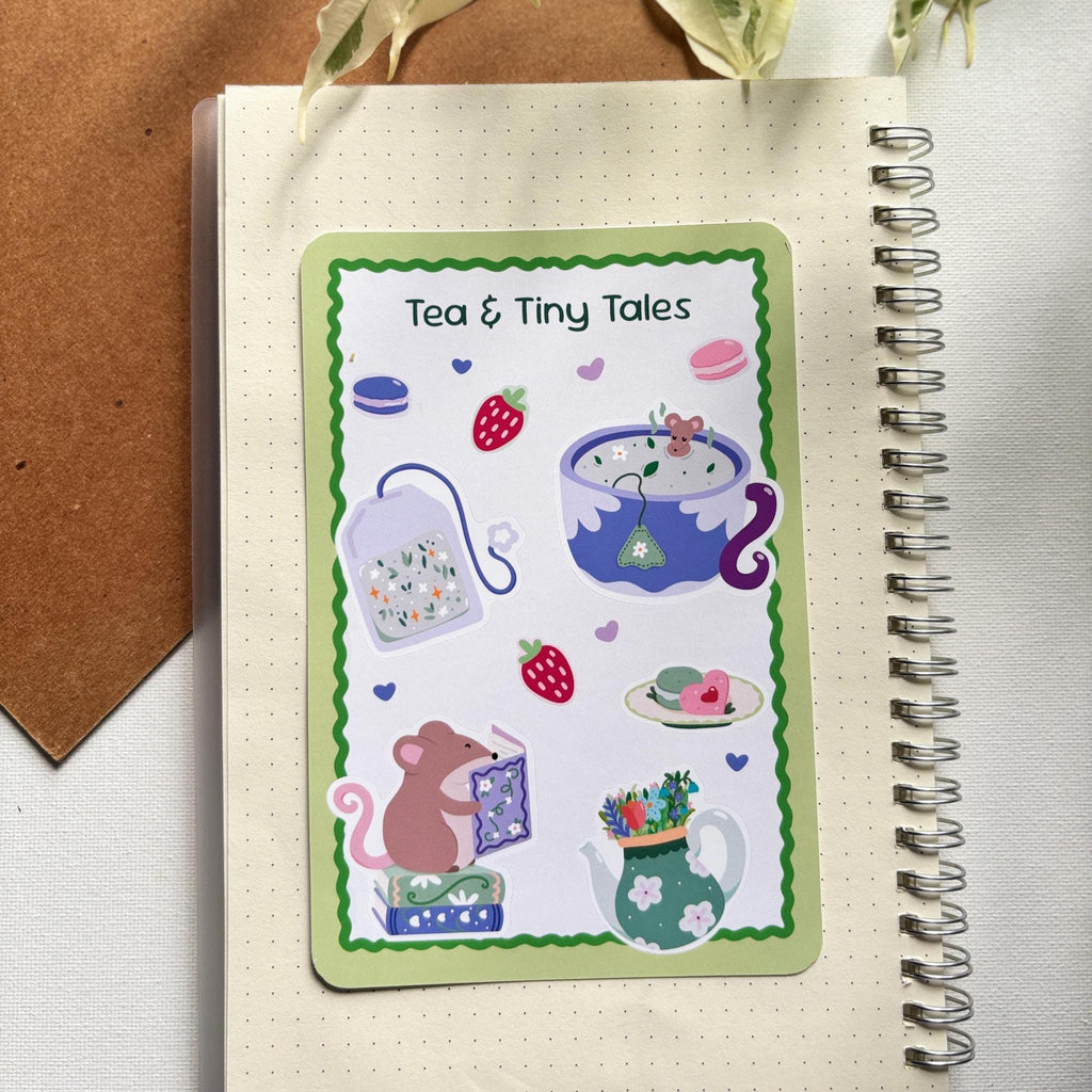 Tea & Tiny Tales Sticker Sheet