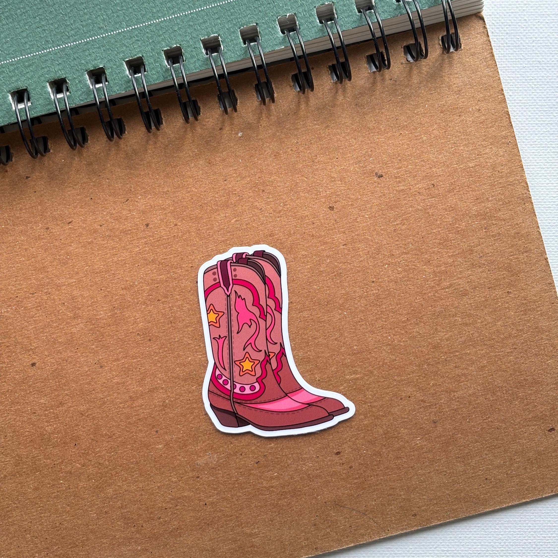 Cowboy Boots Vinyl Sticker