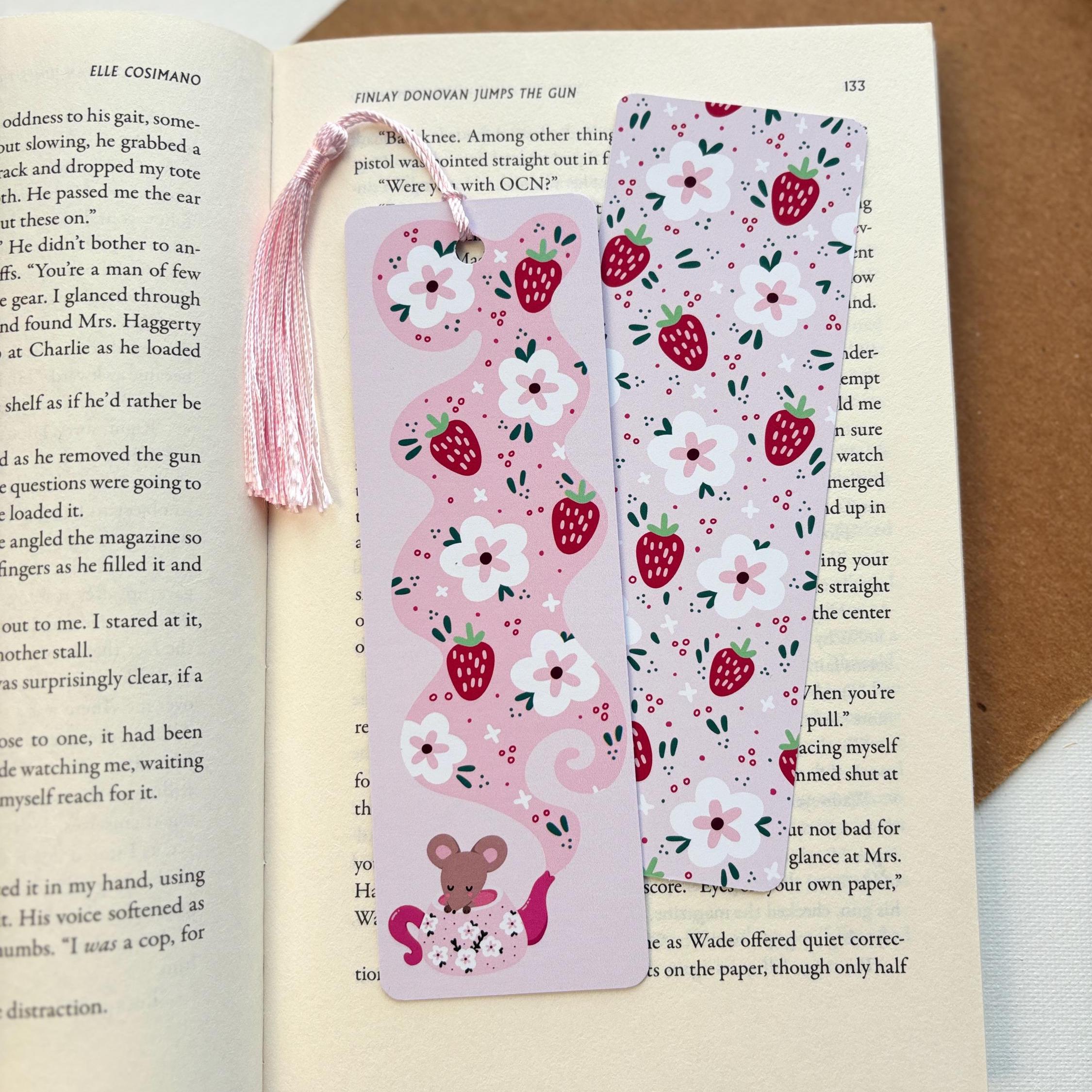 Tea Mouse Bookmark
