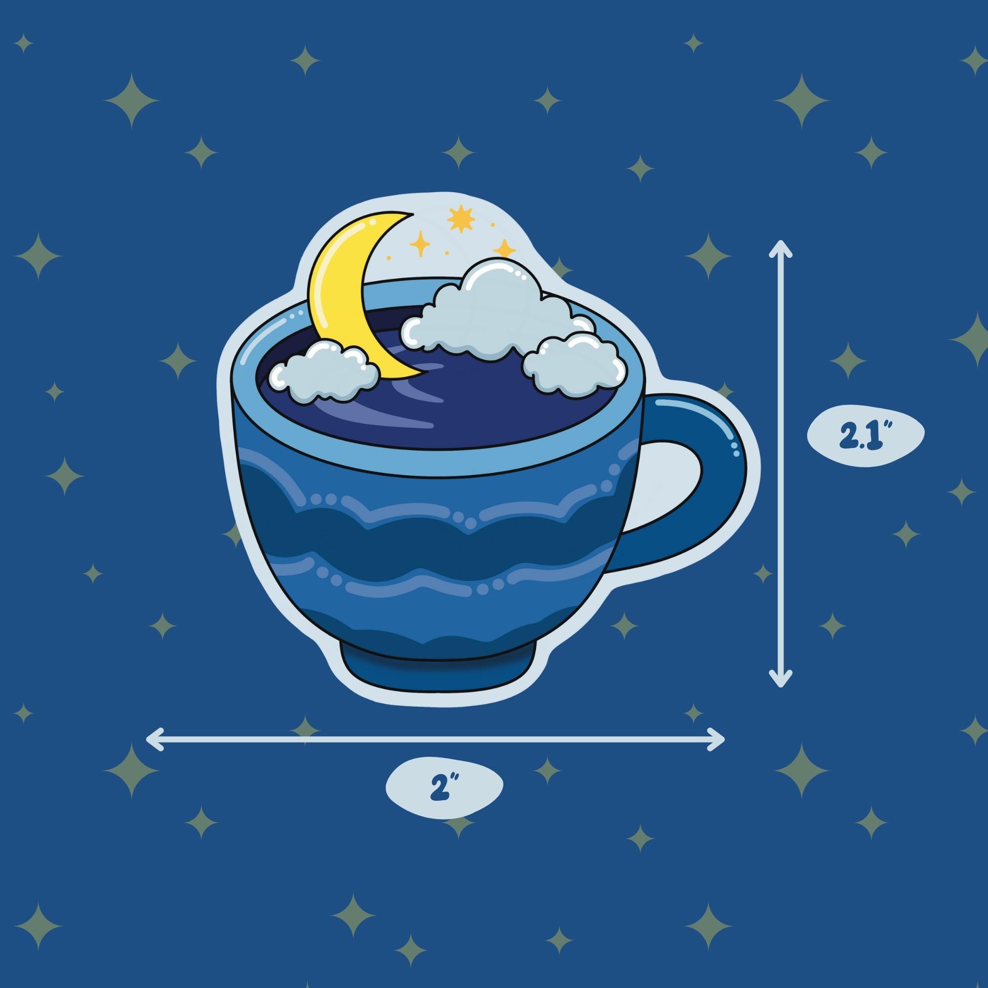 Coffee Sticker Vinyl Sticker