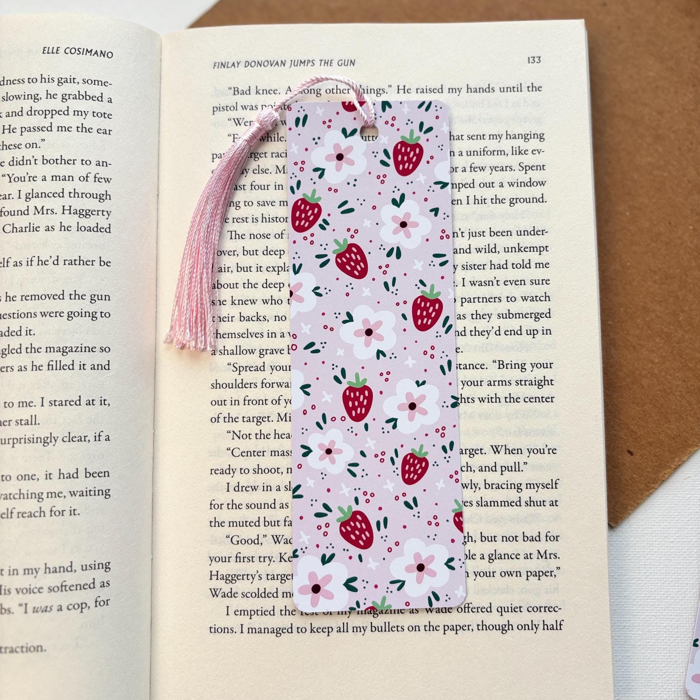 Tea Mouse Bookmark