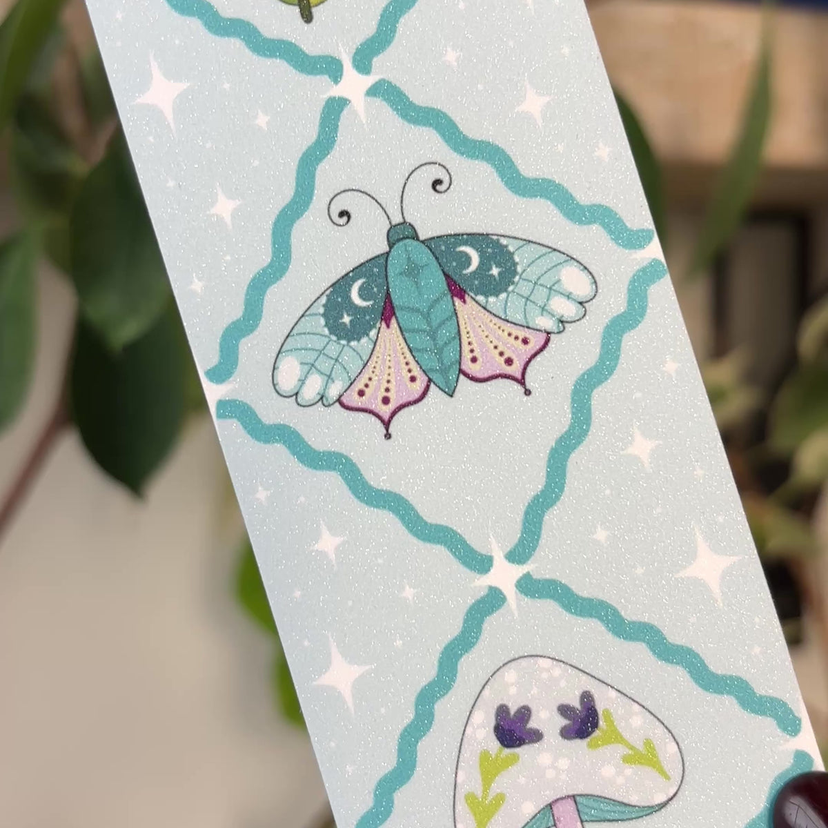Magical Glitter Bookmark
